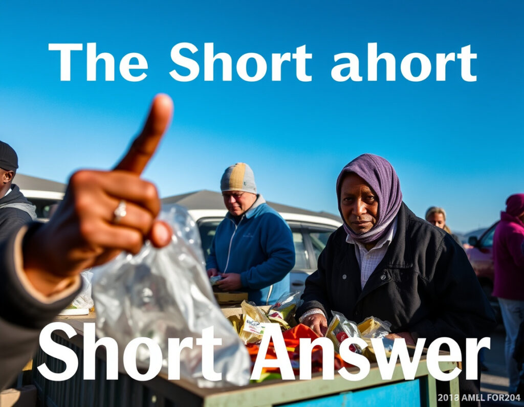 The Short Answer — Food Distribution, Cape Town
