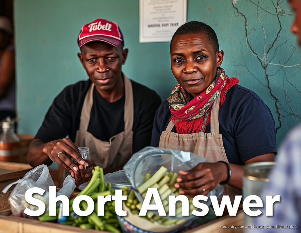 The Short Answer — Food Distribution, Cape Town