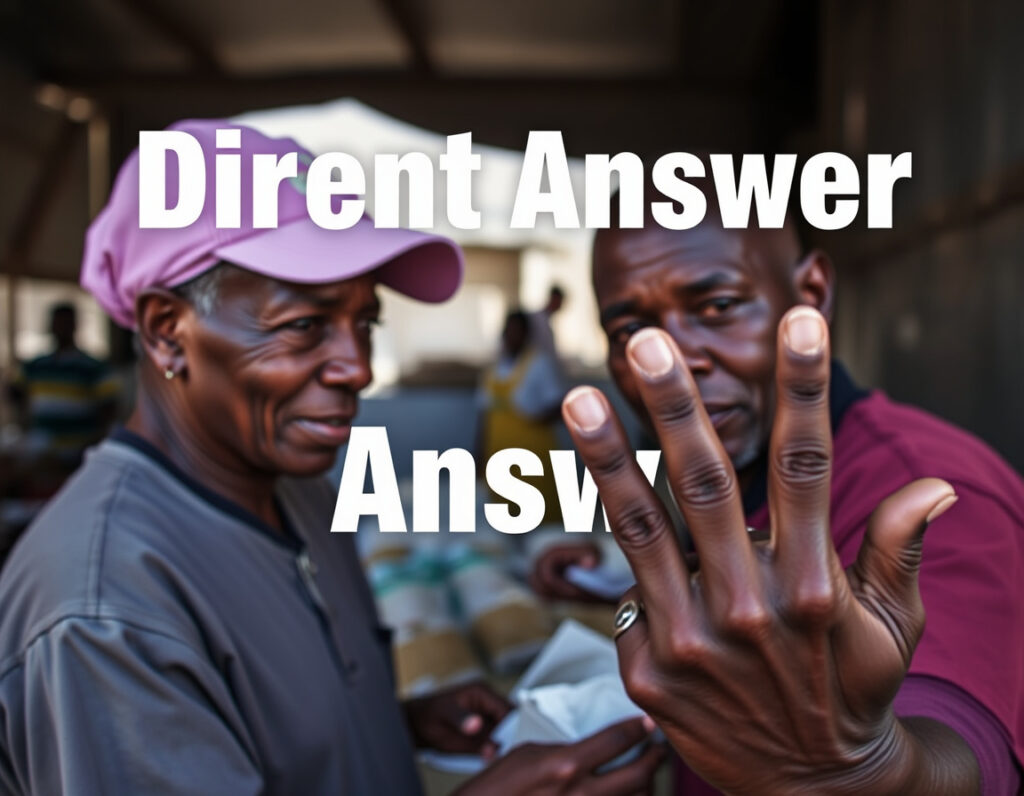 Direct Answer — Food Distribution, Cape Town