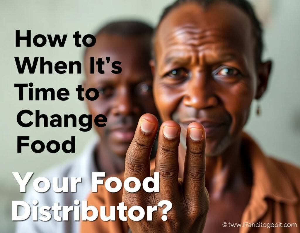 How Do You Know When It's Time to Change Your Food Distributor? — Food Distribution, Cape Town