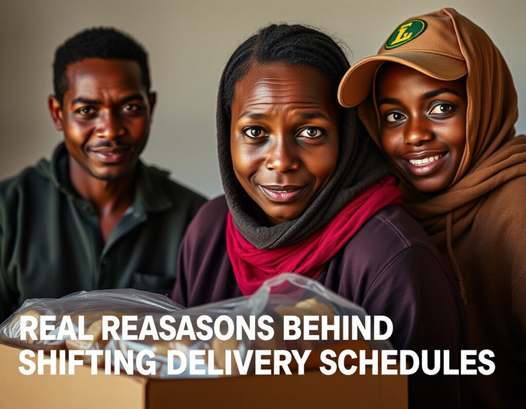 The Real Reasons Behind Shifting Delivery Schedules — Food Distribution, Cape Town